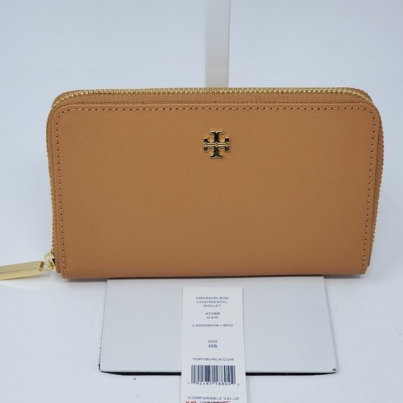 Tory Burch Handbags - 100% Auth Tory Burch Emerson Mini Wallet